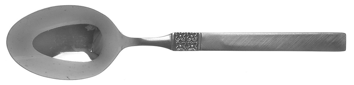 Danish Fling (Stainless) Place/Oval Soup Spoon by Oneida Silver-1