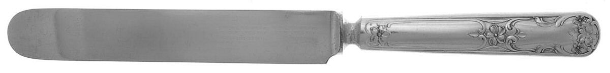 Daisy (Silverplate, 1910) Blunt Solid Knife by Oneida Silver-1