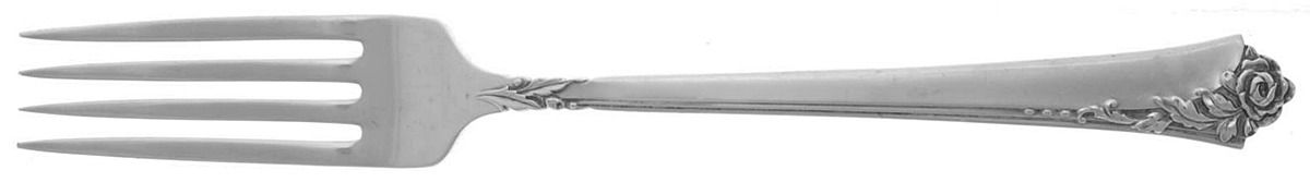 Damask Rose (Sterling, 1946, No Monograms) Fork by Oneida Silver-1