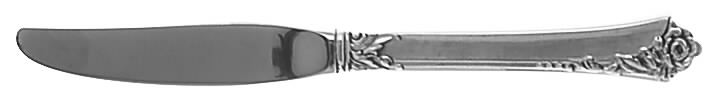 Damask Rose (Sterling, 1946, No Monograms) Hollow Handle Youth Knife by Oneida Silver-1