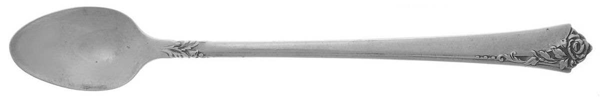 Damask Rose (Sterling, 1946, No Monograms) Infant Feeding Spoon by Oneida Silver-1