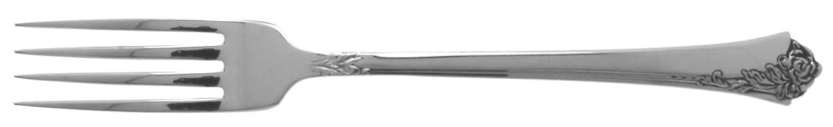 Damask Rose (Stainless) Fork by Oneida Silver-1