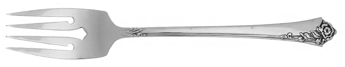 Damask Rose (Stainless) Individual Salad Fork by Oneida Silver-1