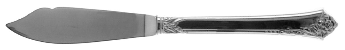 Damask Rose (Stainless) Hollow Handle Master Butter Knife by Oneida Silver-1