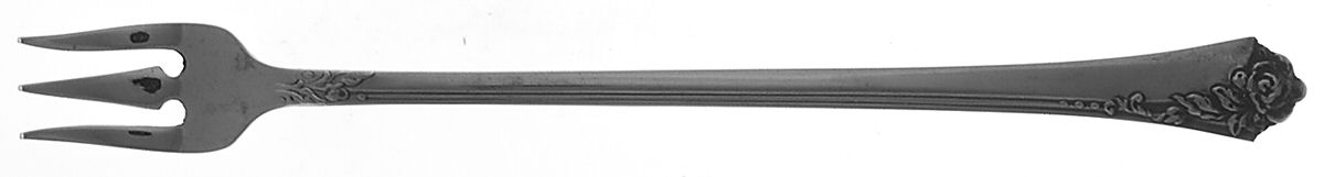 Damask Rose (Stainless) Cocktail/Seafood Fork by Oneida Silver-1