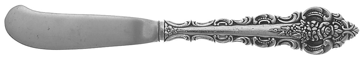 Da Vinci (Stainless) Butter Spreader Hollow Hdl-Paddle/Stainless Blade by Oneida Silver-1
