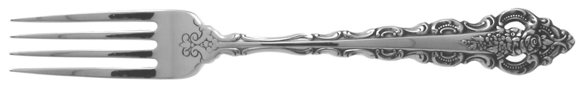 Da Vinci (Stainless) Fork by Oneida Silver-1