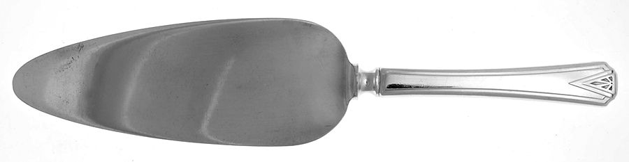 Deauville (Silverplate, 1929) Pie Server with Silverplate Blade by Oneida Silver-1