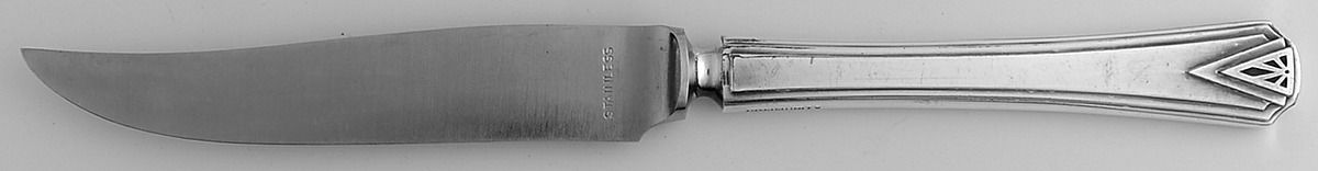 Deauville (Silverplate, 1929) Individual Fruit Knife with Stainless Blade by Oneida Silver-1
