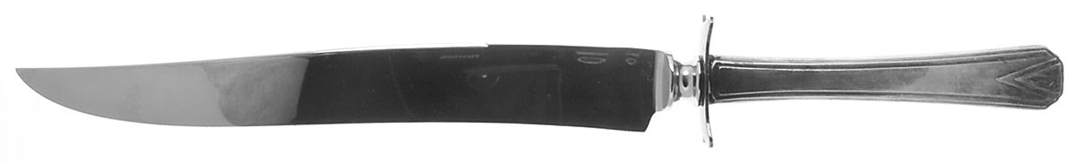 Deauville (Silverplate, 1929) Large Stainless Blade Roast Carving Knife by Oneida Silver-1