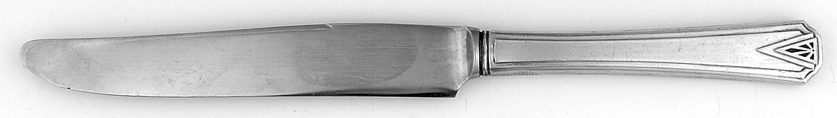 Deauville (Silverplate, 1929) Hollow Handle Youth Knife by Oneida Silver-1