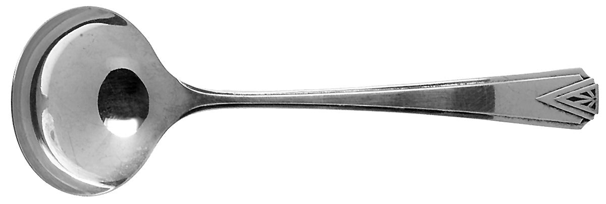 Deauville (Silverplate, 1929) Round Bowl Soup Spoon (Bouillon) by Oneida Silver-1
