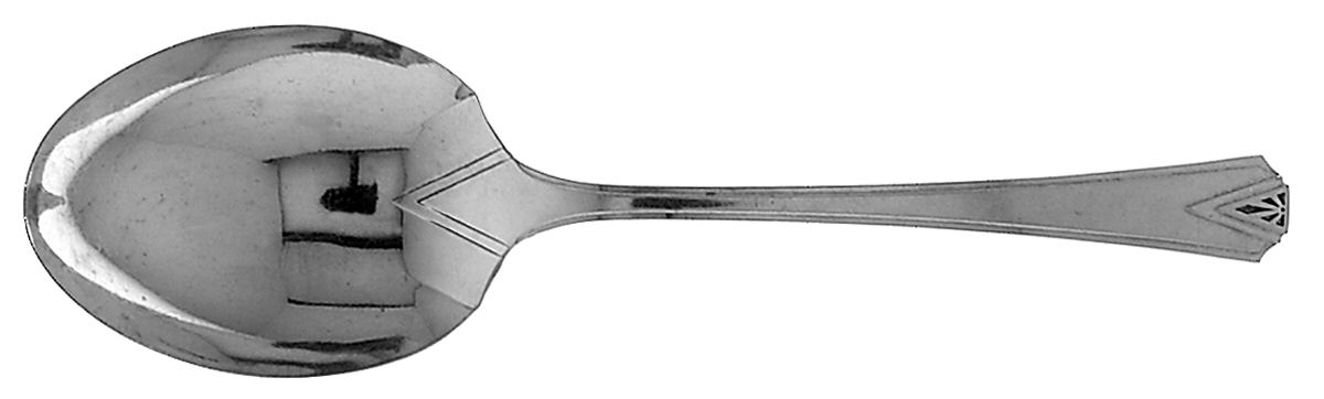 Deauville (Silverplate, 1929) Solid Smooth Casserole Spoon by Oneida Silver-1