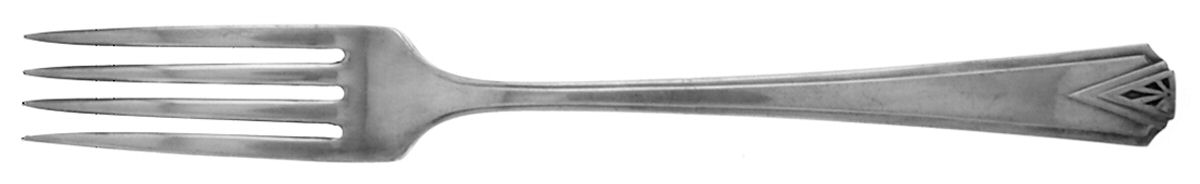 Deauville (Silverplate, 1929) Fork by Oneida Silver-1