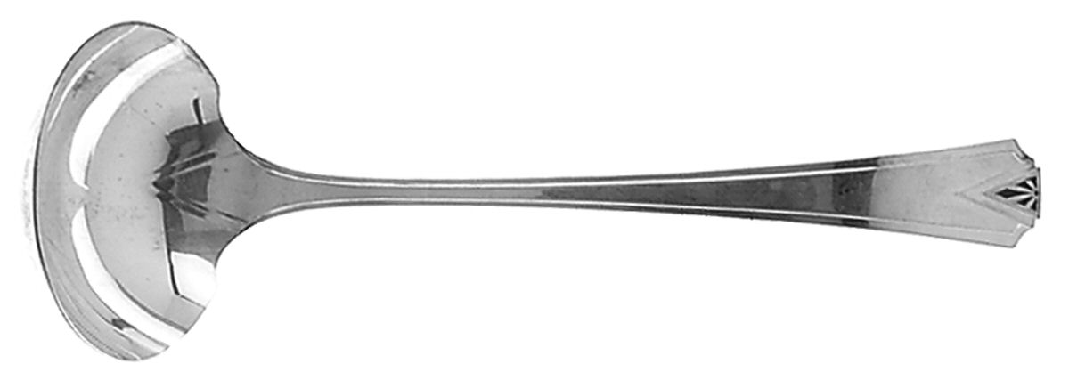 Deauville (Silverplate, 1929) Solid Gravy Ladle by Oneida Silver-1