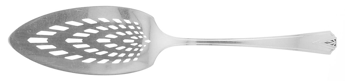 Deauville (Silverplate, 1929) Solid Pierced Pie Server by Oneida Silver-1