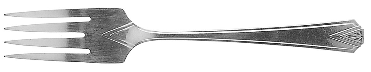 Deauville (Silverplate, 1929) Individual Salad Fork by Oneida Silver-1