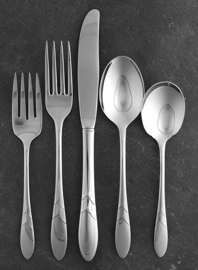 Debonair (Stainless) 5 Piece Place Setting by Oneida Silver-1