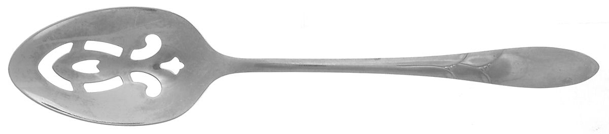 Debonair (Stainless) Pierced Tablespoon (Serving Spoon) by Oneida Silver-1
