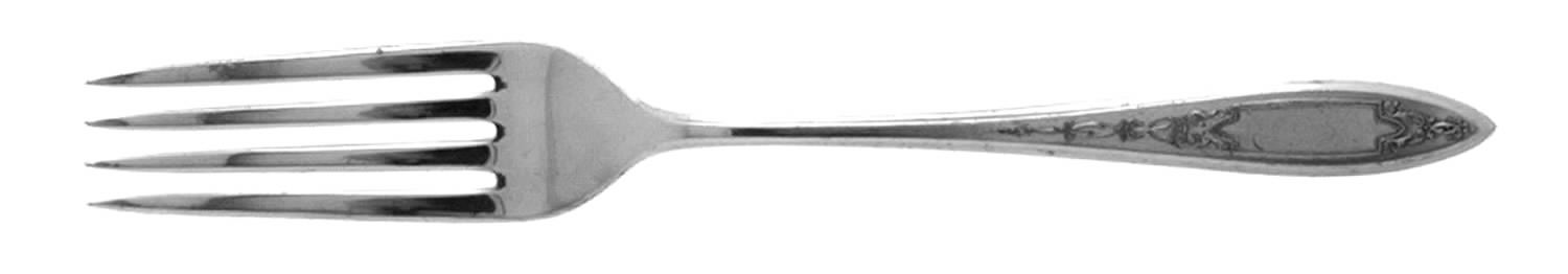 Debutante-Grandeur-Princess (Slvp, 1934, No Monos) Fork by Oneida Silver-1