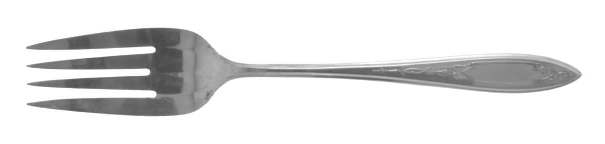 Debutante-Grandeur-Princess (Slvp, 1934, No Monos) Individual Salad Fork by Oneida Silver-1