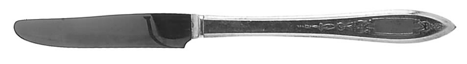 Debutante-Grandeur-Princess (Slvp, 1934, No Monos) New French Hollow Grille Knife by Oneida Silver-1