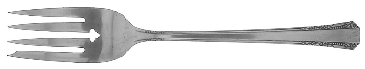 Del Mar (Silverplate, 1939) Individual Salad Fork by Oneida Silver-1