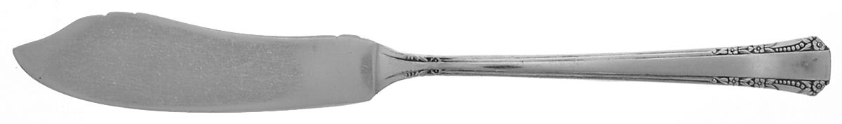 Del Mar (Silverplate, 1939) Flat Handle Master Butter Knife by Oneida Silver-1