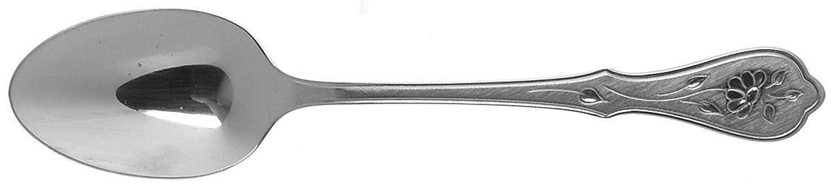 Dighton Rose (Stainless) Teaspoon by Oneida Silver-1