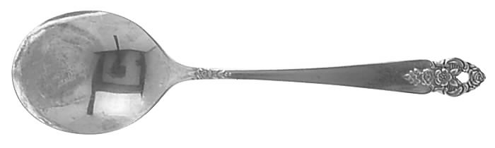 Distinction (Silverplate, 1951) Round Bowl Soup Spoon (Cream Soup) by Oneida Silver-1