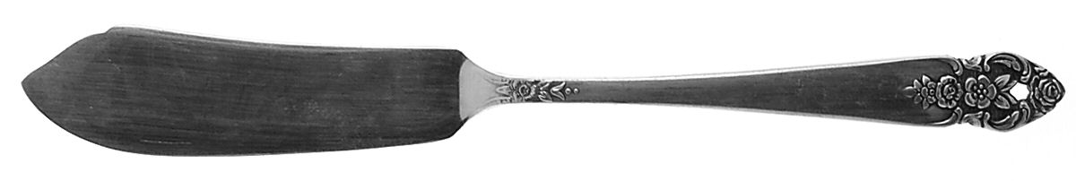 Distinction (Silverplate, 1951) Flat Handle Master Butter Knife by Oneida Silver-1