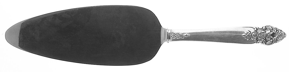 Distinction (Silverplate, 1951) Pie Server with Stainless Blade by Oneida Silver-1