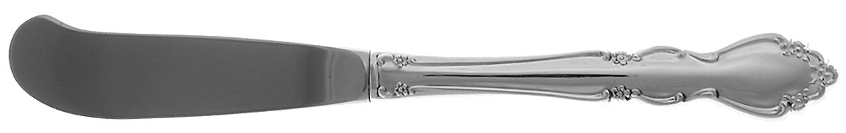 Dover (Sterling, 1968) Butter Spreader Hollow Hdl-Paddle/Stainless Blade by Oneida Silver-1