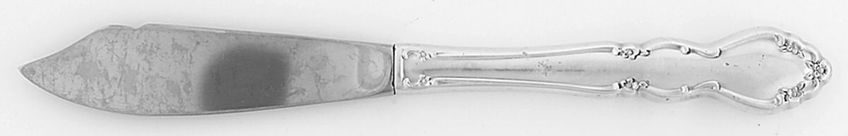 Dover (Sterling, 1968) Hollow Handle Master Butter Knife by Oneida Silver-1