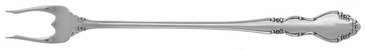 Dover (Sterling, 1968) Short Handle Pickle/Olive Fork by Oneida Silver-1