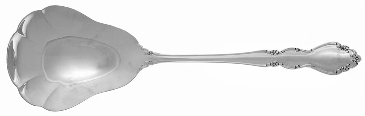Dover (Sterling, 1968) Solid Shell Casserole Spoon by Oneida Silver-1