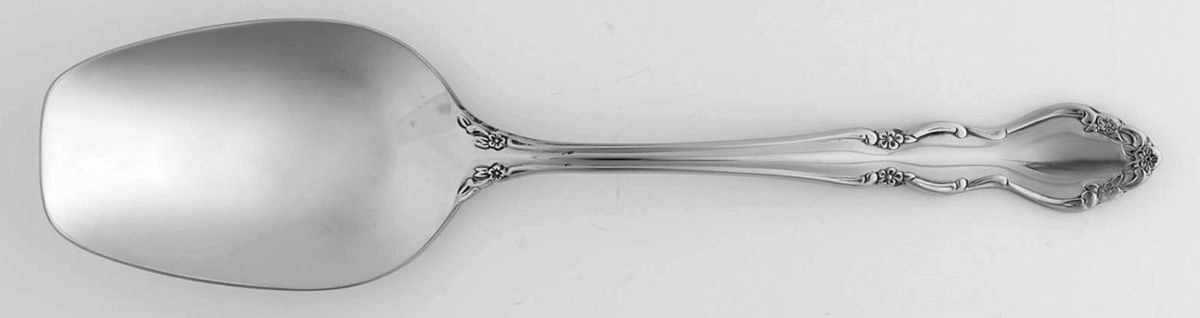 Dover (Stainless) Solid Salad Serving Spoon by Oneida Silver-1