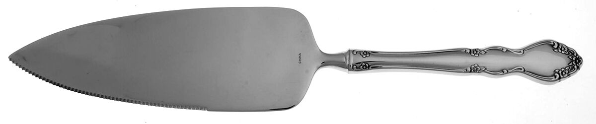 Dover (Stainless) Pie Server with Serrated Stainless Blade HC by Oneida Silver-1
