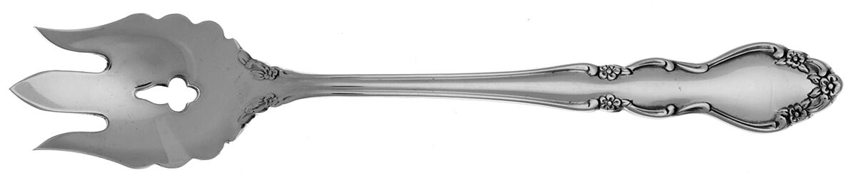 Dover (Stainless) Vegetable Serving Fork Solid  HC by Oneida Silver-1