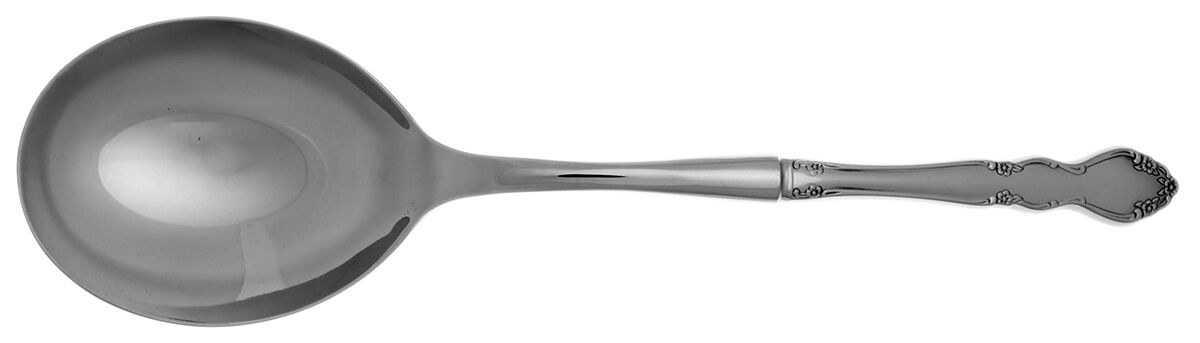 Dover (Stainless) Casserole Spoon with Smooth Stainless Bowl HC by Oneida Silver-1