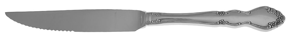 Dover (Stainless) Steak Knife Individual Hollow, Serrate HC by Oneida Silver-1