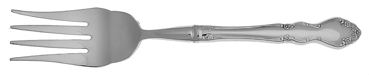 Dover (Stainless) Cold Meat Fork Large, Stainless Tines HC by Oneida Silver-1