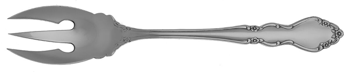 Dover (Stainless) Salad Serving Fork with Stainless Prongs HC by Oneida Silver-1