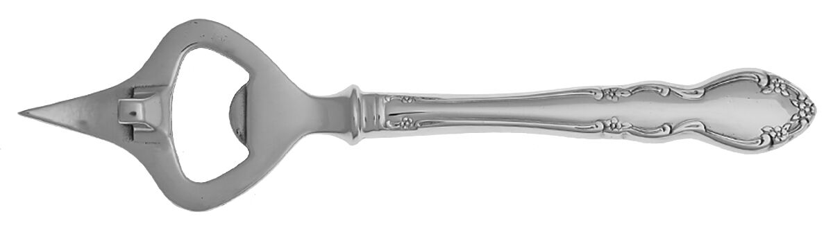 Dover (Stainless) Bottle/Can Opener with Stainless Bowl HC by Oneida Silver-1