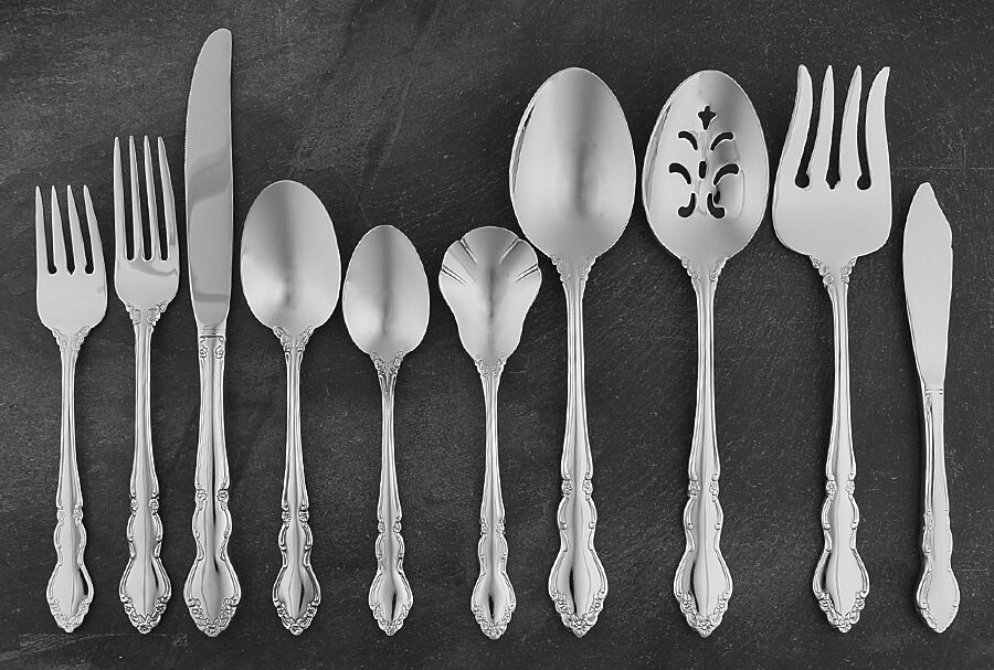 Dover (Stainless) 45 Piece Set by Oneida Silver-1