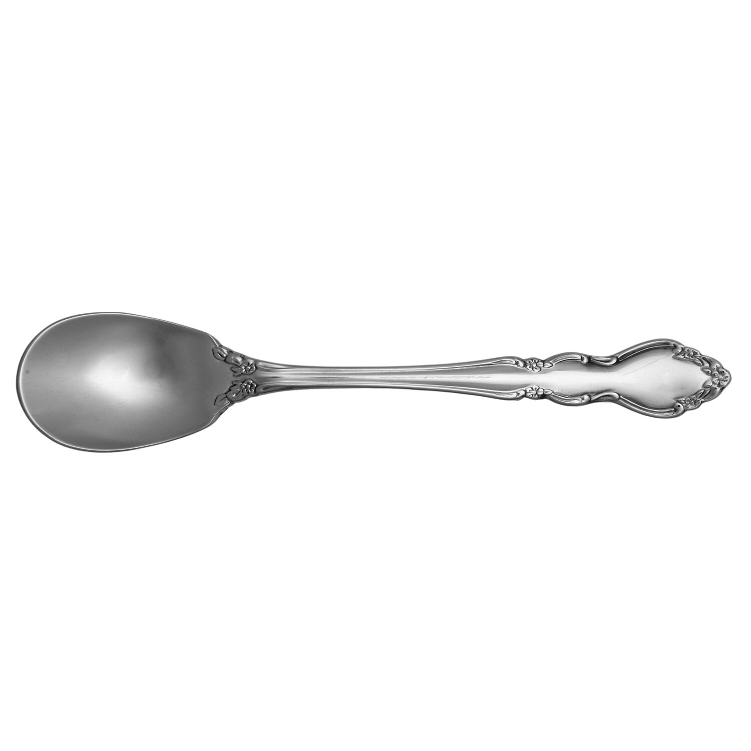 Dover (Stainless) Egg Spoon Solid Individual HC by Oneida Silver-1