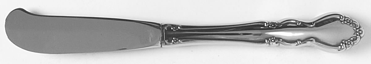 Dover (Stainless) Butter Spreader Hollow Hdl-Paddle/Stainless Blade by Oneida Silver-1