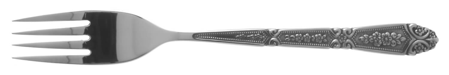 Dowry (Stainless) Fork by Oneida Silver-1