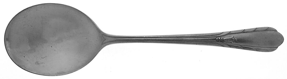 Dowry (Sterling, 1934) Round Bowl Soup Spoon (Cream Soup) by Oneida Silver-1