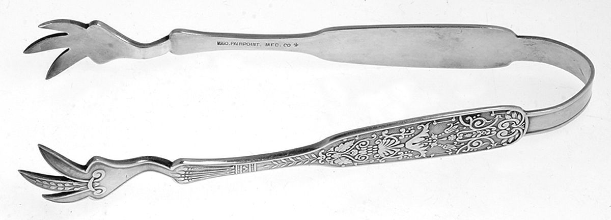 Dresden (Silverplate) Sugar Tongs by Oneida Silver-1